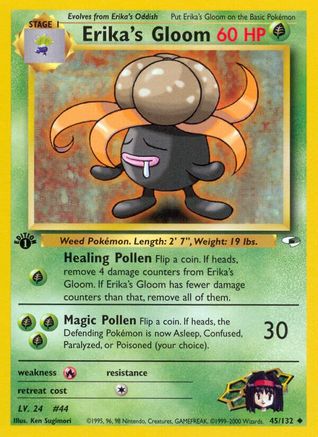 Erika's Gloom (45) (45) 045  - 1st Edition - Uncommon