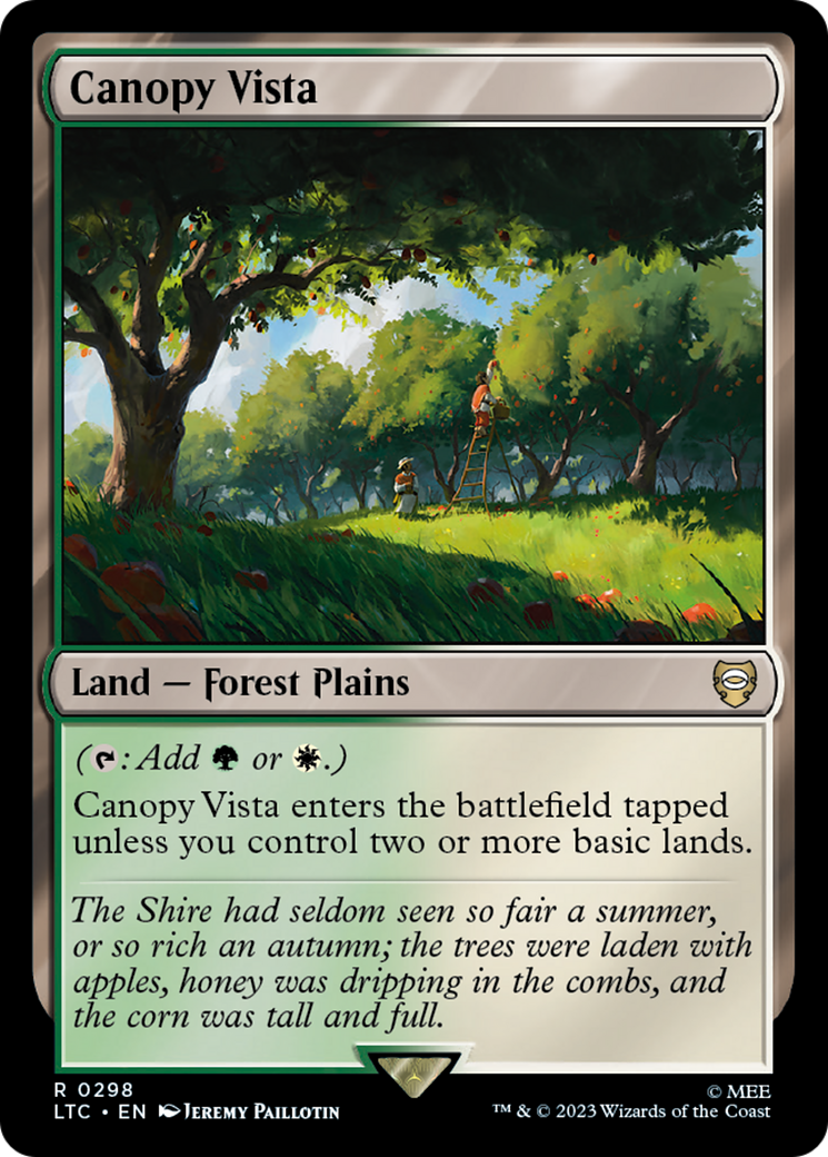 Canopy Vista [Le Seigneur des Anneaux : Les Contes du Commandant de la Terre du Milieu] 