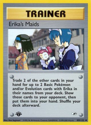 Erika's Maids 109  - 1st Edition - Uncommon