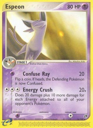 Espeon 016  - Rare
