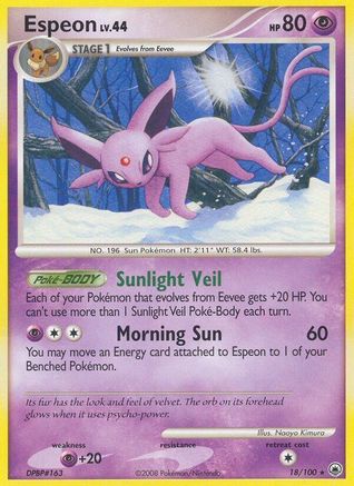 Espeon 018  - Rare