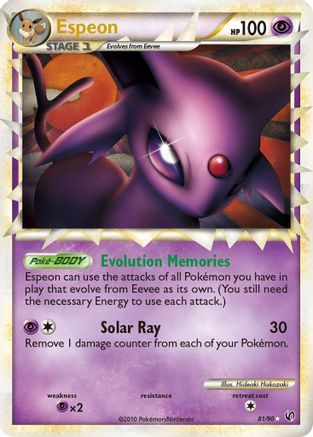 Espeon (Prime)  - Holofoil - Ultra Rare