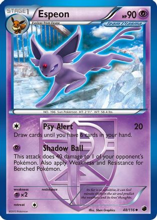 Espeon (Team Plasma) 048  - Uncommon