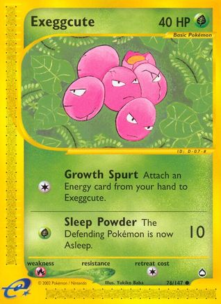 Exeggcute (76) (76) 076  - Common