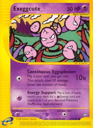 Exeggcute (77)  - Common