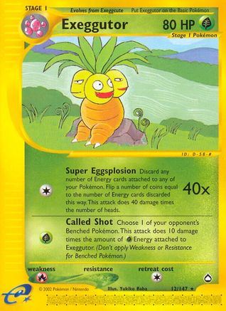 Exeggutor (12)  - Rare