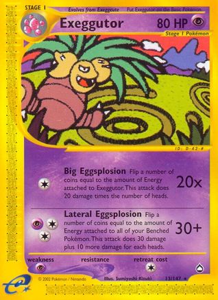 Exeggutor (13)  - Rare
