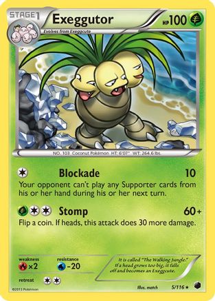 Exeggutor  - Rare