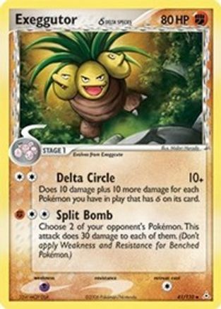 Exeggutor (Delta Species)  - Reverse Holofoil - Uncommon