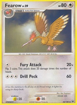 Fearow (36/100) [Diamant et perle : Majestic Dawn] 