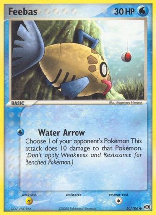 Feebas 050/106  - Reverse Holofoil - Common