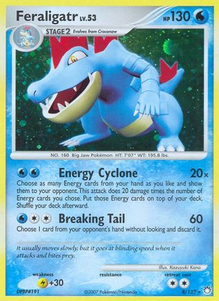 Feraligatr/123  - Holofoil - Holo Rare