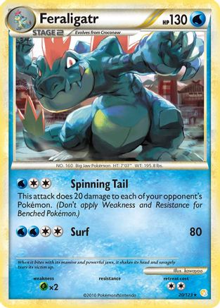 Feraligatr  - Rare
