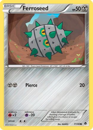 Ferroseed (71)  - Common