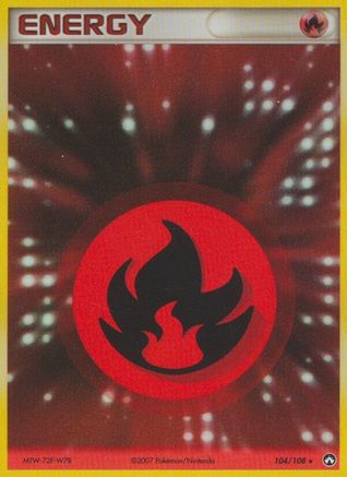 Fire Energy  - Holofoil - Rare