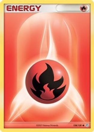 Fire Energy 124  - Reverse Holofoil - Common