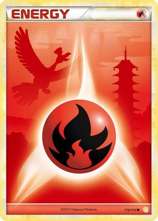 Fire Energy 116  - Reverse Holofoil - Common