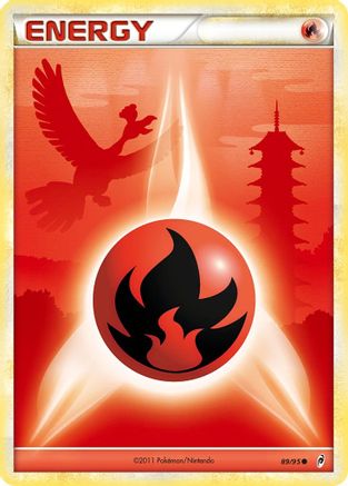 Fire Energy  - Holofoil - Common