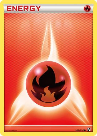 Énergie de feu (106/114) [Noir et blanc : ensemble de base] 