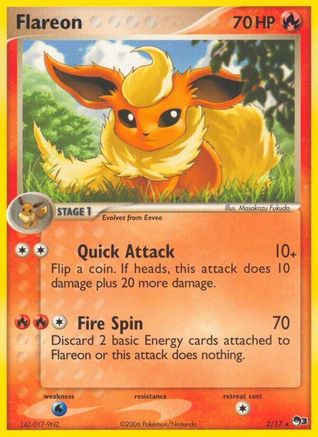 Flareon 002/017  - Rare