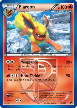 Flareon (Team Plasma) 012  - Uncommon