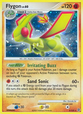 Flygon/132  - Holofoil - Holo Rare