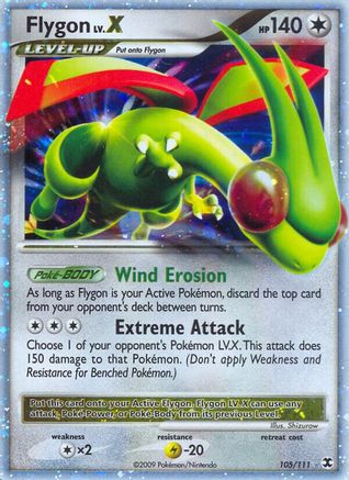 Flygon Lv.X  - Holofoil - Ultra Rare