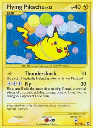 Flying Pikachu  - Holofoil - Secret Rare