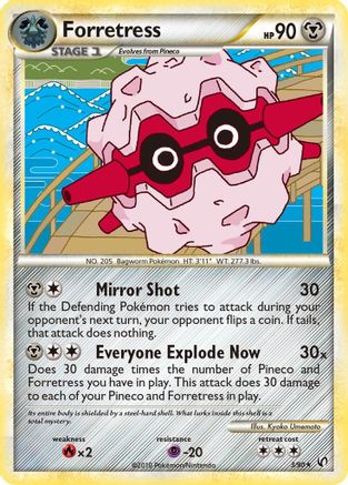 Forretress (3) (3) 003  - Holofoil - Holo Rare