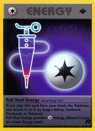 Full Heal Energy 081  - 1st Edition - Uncommon