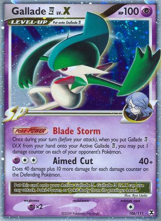 Gallade E4 Lv.X  - Holofoil - Ultra Rare