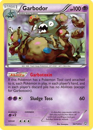 Garbodor  - Holofoil - Holo Rare