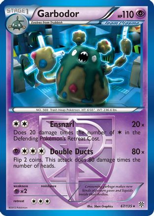 Garbodor (Team Plasma) (67)  - Rare