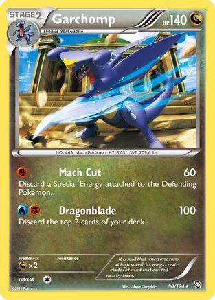 Garchomp (90)  - Holofoil - Holo Rare