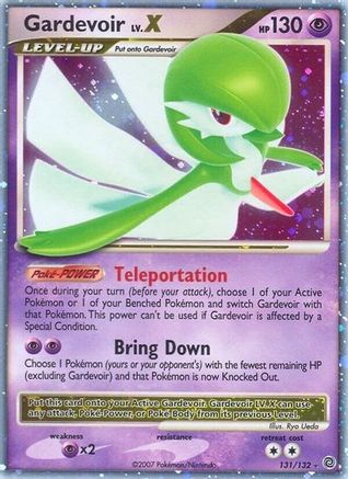 Gardevoir LV.X  - Holofoil - Ultra Rare