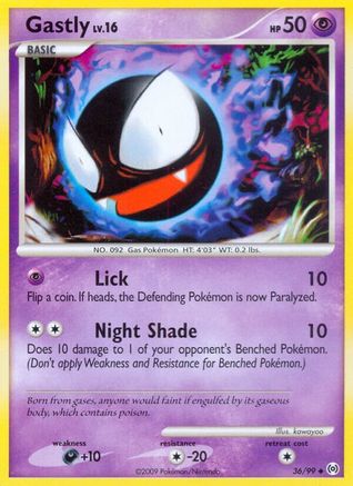 Gastly (36) (36) 036  - Uncommon