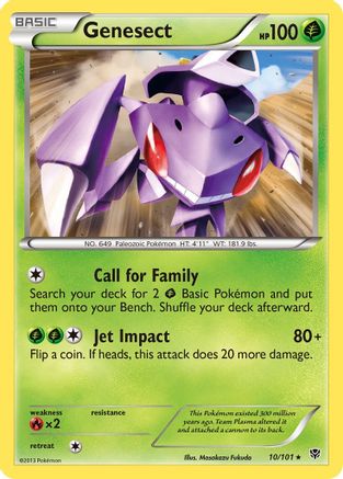 Genesect  - Rare