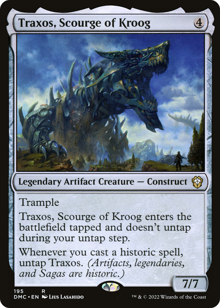 Traxos, Fléau de Kroog [Dominaria United Commander] 
