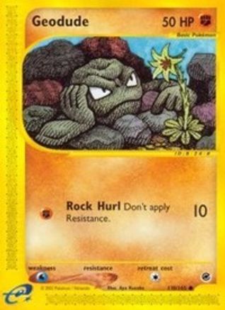 Geodude (110/165) [Expédition : Ensemble de base] 