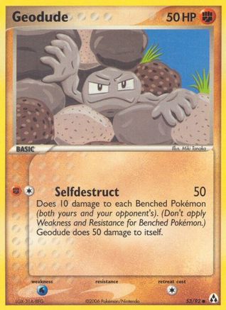 Geodude 053/92  - Common