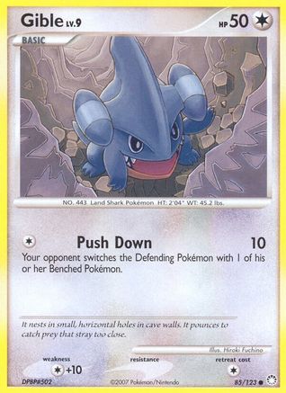 Gible (85/123) [Diamant et perle : trésors mystérieux] 