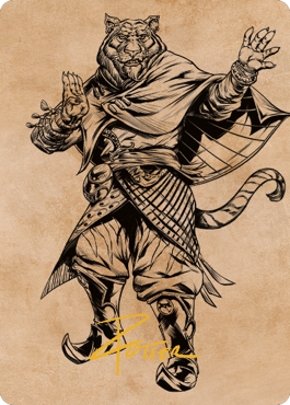 Mahadi, Emporium Master Art Card (Signature estampillée or) [Commander Legends : Battle for Baldur's Gate Art Series] 