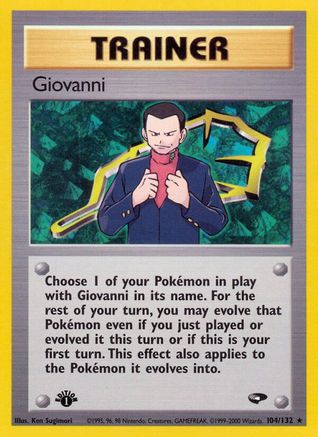 Giovanni (104) (104) 104  - 1st Edition - Rare