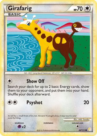 Girafarig  - Common