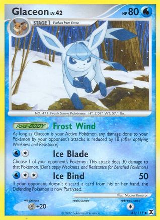 Glaceon 041  - Uncommon