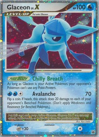 Glaceon LV.X  - Holofoil - Ultra Rare