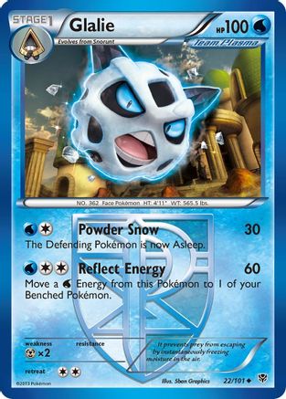 Glalie (Team Plasma) 022  - Uncommon