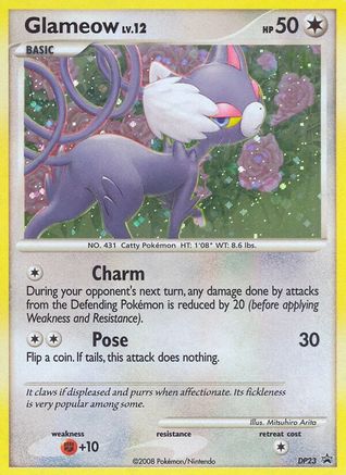 Glameow - DP23  - Holofoil - Promo