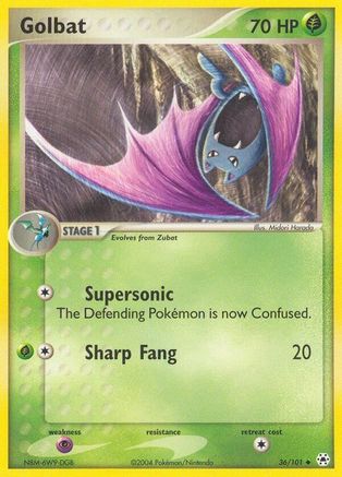Golbat (36/101) [EX : Légendes cachées] 