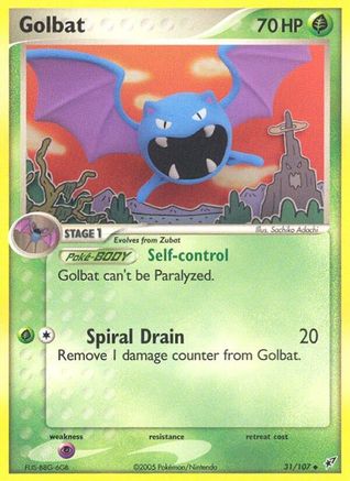 Golbat  - Reverse Holofoil - Uncommon